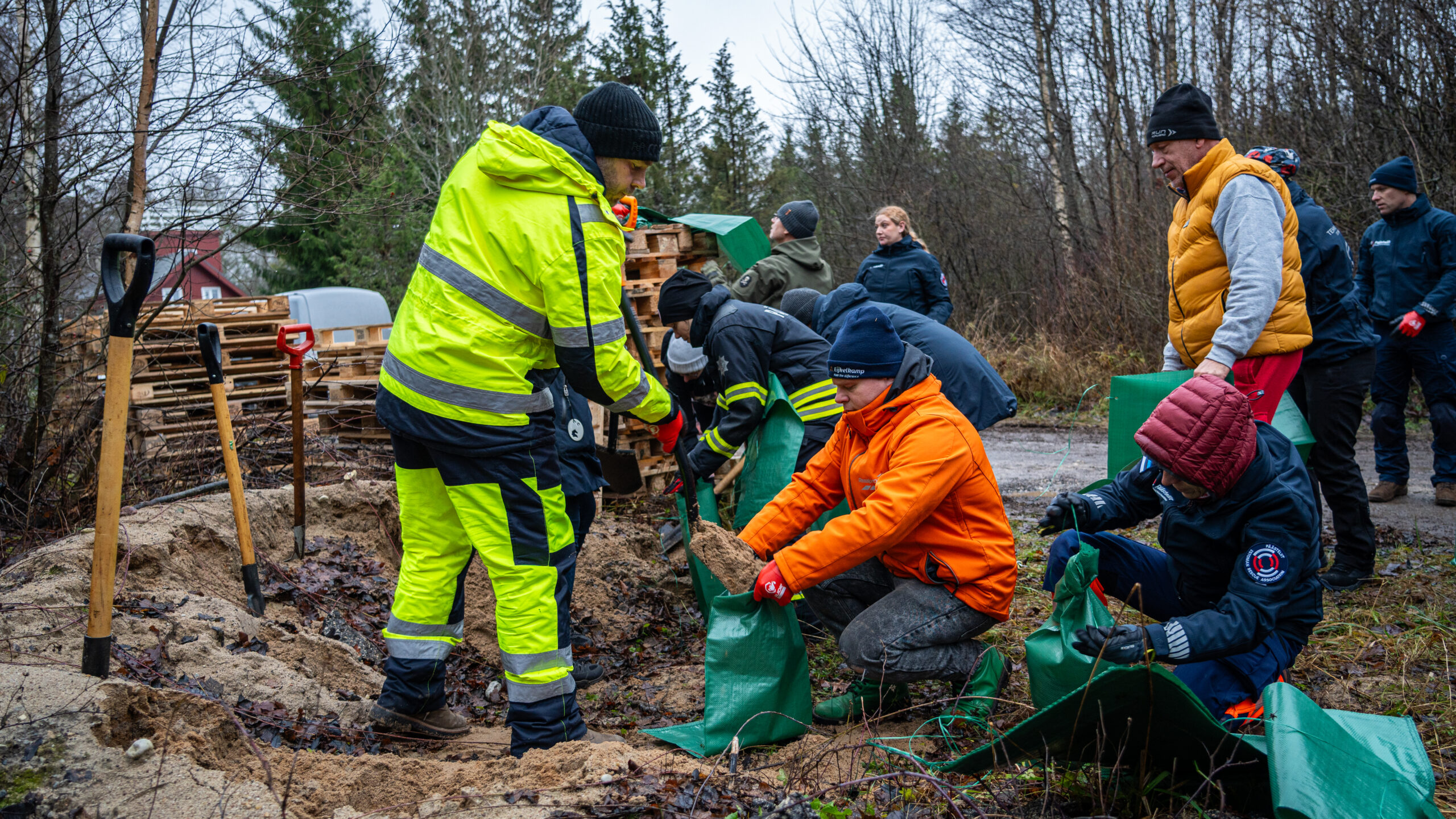 Kogukonna jõud tuleb välja siis, kui vesi on juba ukse ees